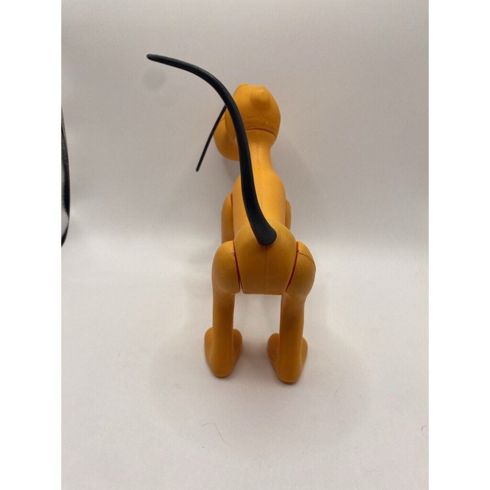 Vintage Disney Pluto Dog Plastic Toy Dakin Hong Kong. Missing Ear - Picture 5 of 11